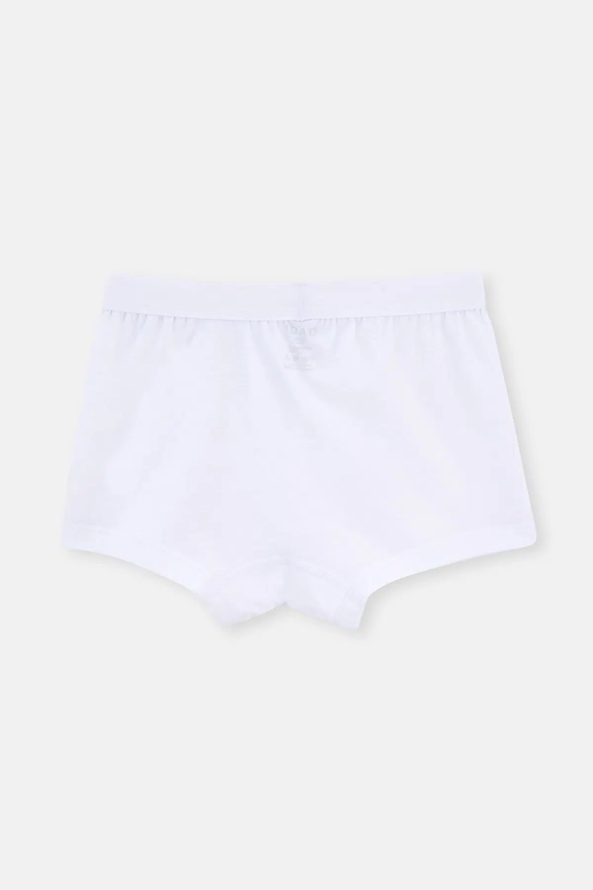 Beyaz Erkek Çocuk Penye 2'li Boxer