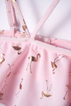 Pembe Kız Çocuk Bikini Takımı