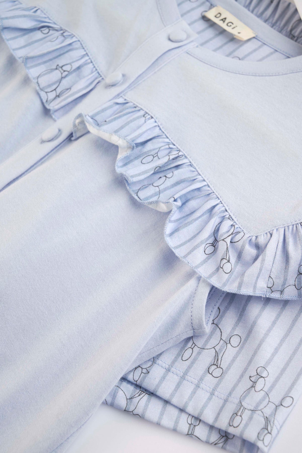 Mavi Köpekli Gecelik