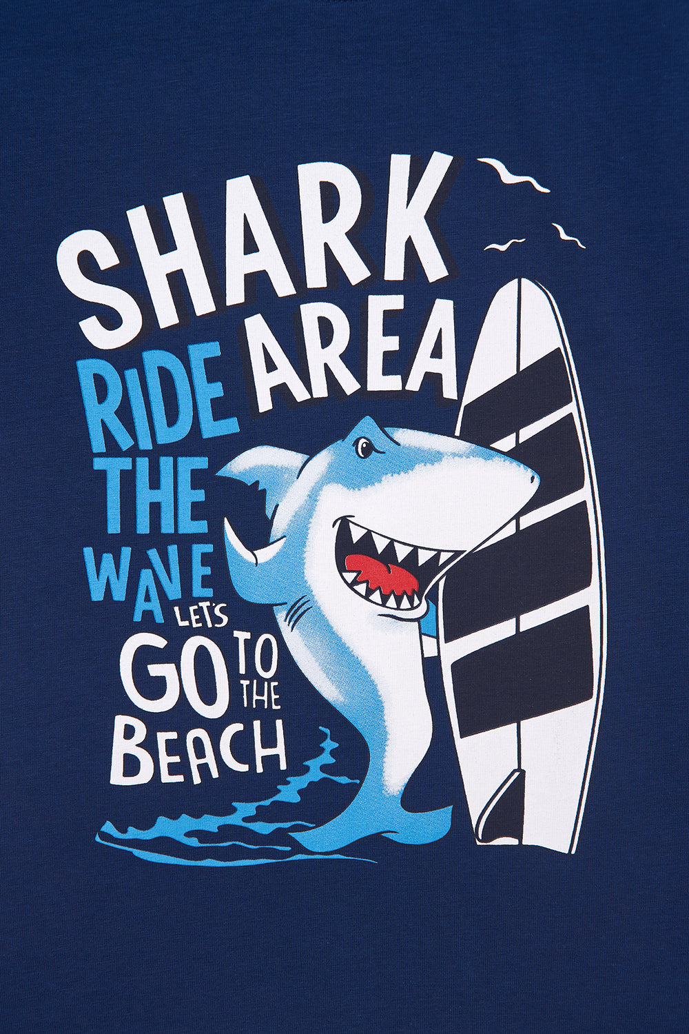 Lacivert Erkek Çocuk Baskılı Tshırt