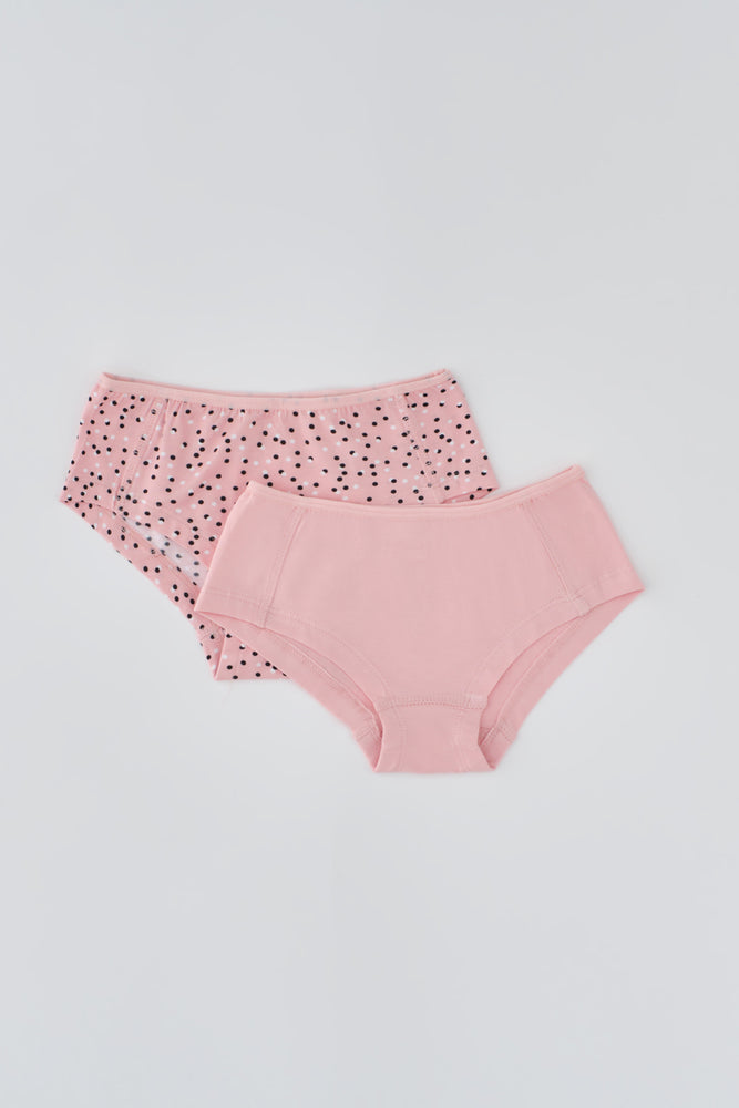 Somon Pamuklu Kız Çocuk 2'Lı Hıpster