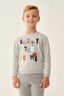 Gri Erkek Çocuk Sweatshirt