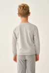Gri Erkek Çocuk Sweatshirt