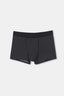 Siyah D-Men Compact Spor Penye Boxer