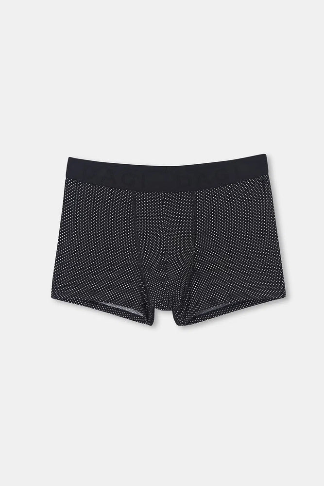 Siyah D-Men Compact Spor Penye Boxer