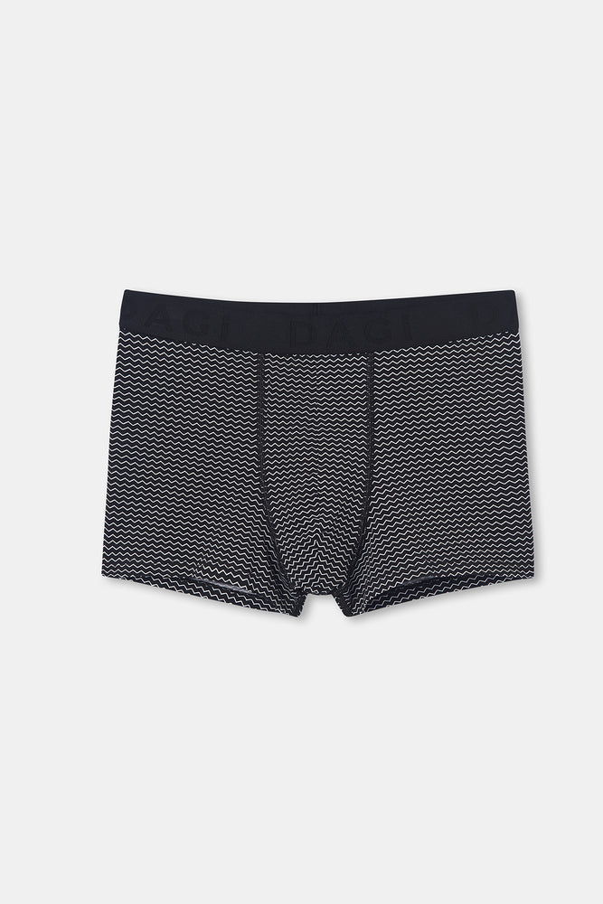 Siyah D-Men Compact Spor Penye Boxer