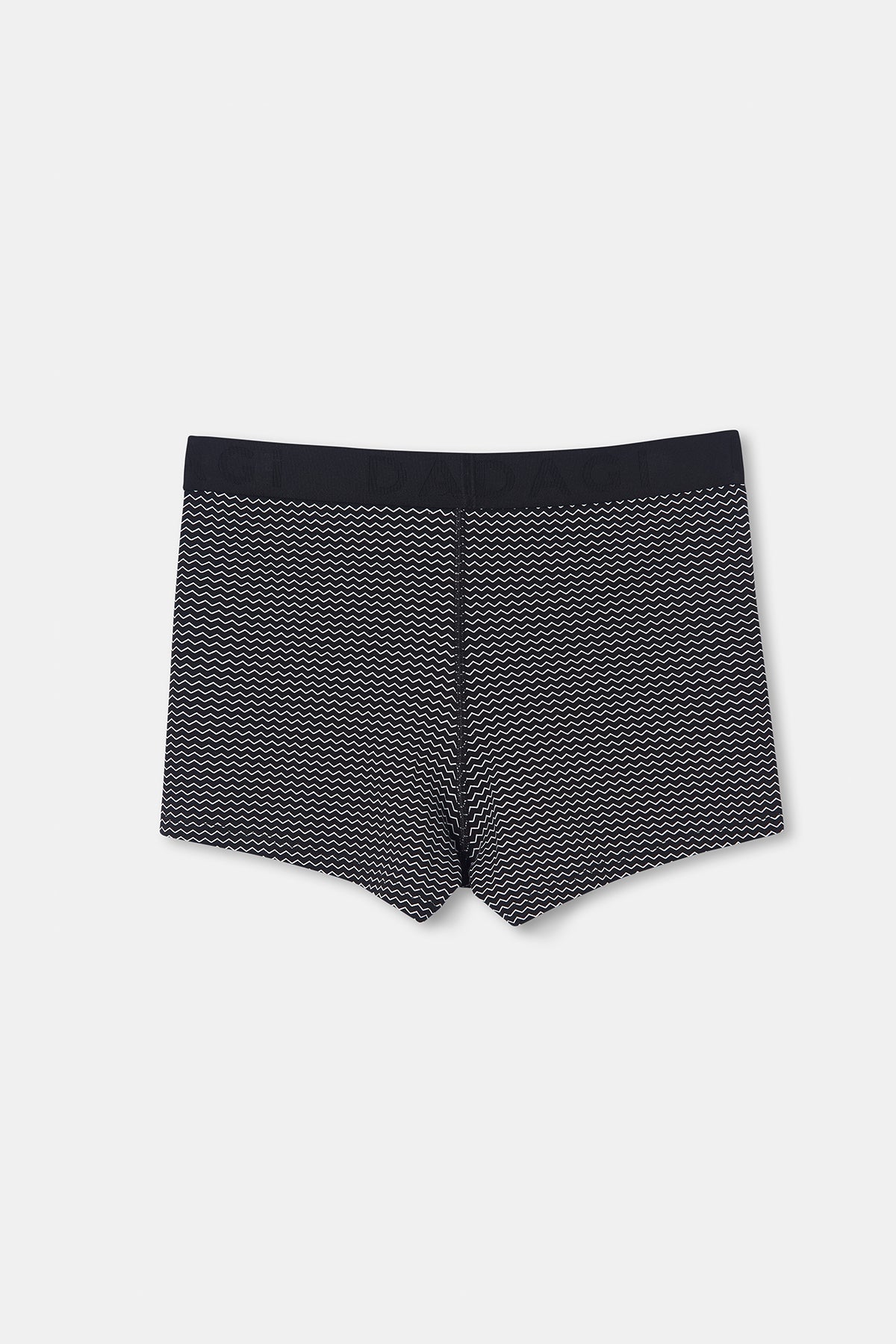 Siyah D-Men Compact Spor Penye Boxer
