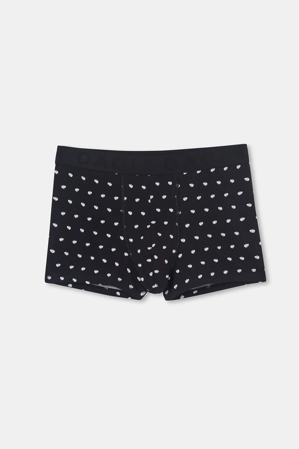 Siyah D-Men Desenli Compact Penye Boxer