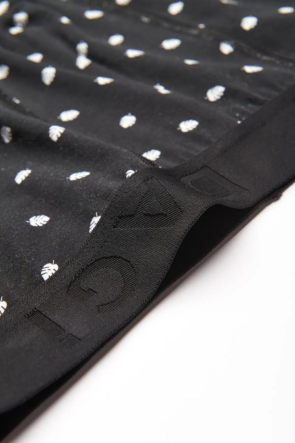 Siyah D-Men Desenli Compact Penye Boxer