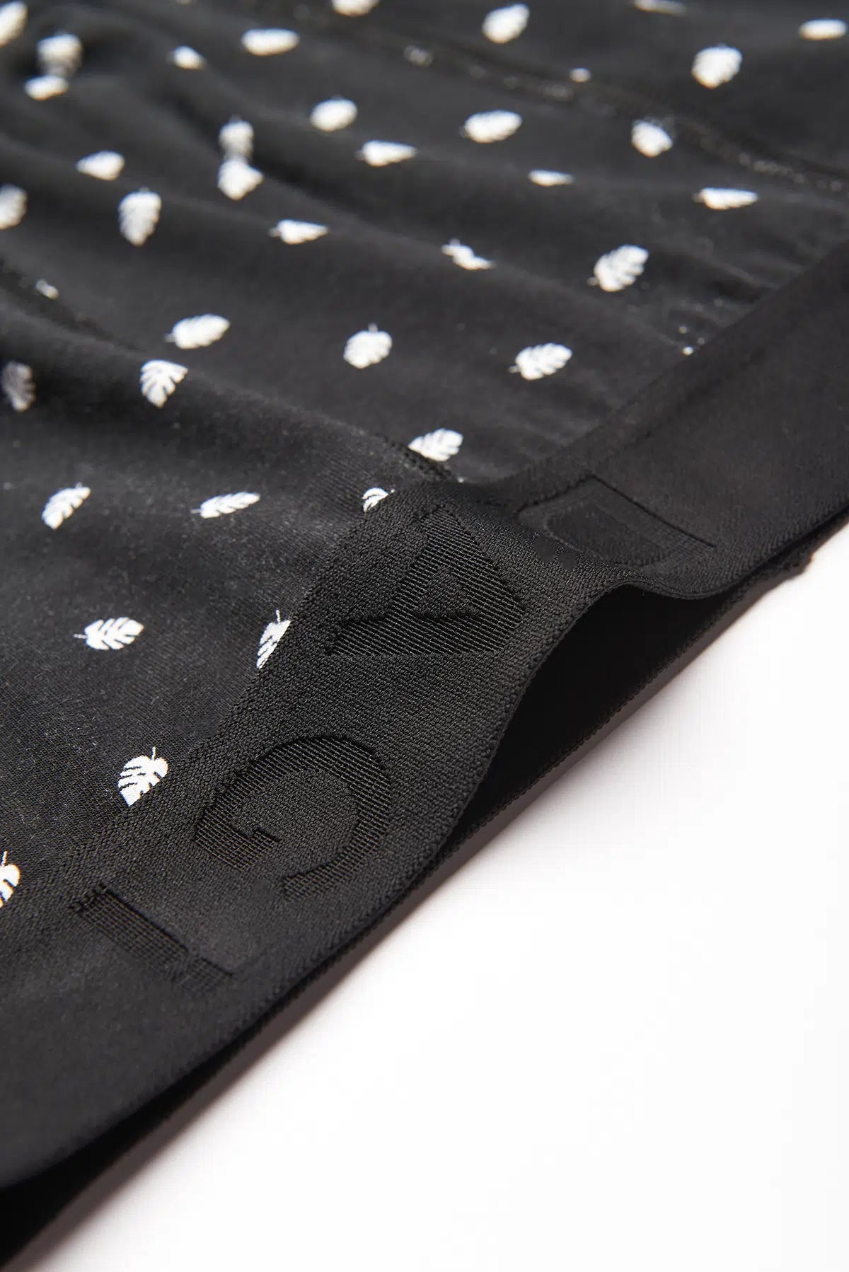 Siyah D-Men Desenli Compact Penye Boxer