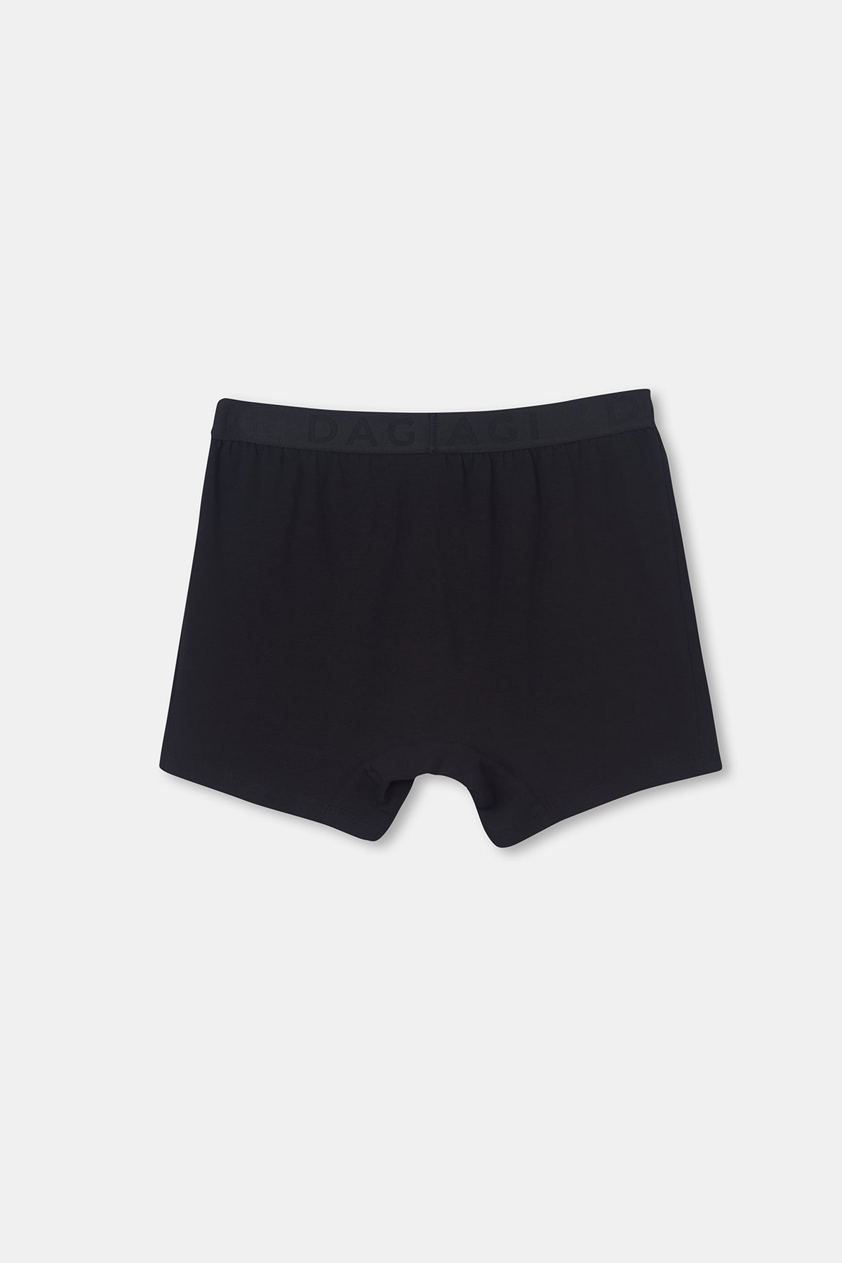 Siyah D-Men Compact Penye Spor Form Boxer