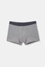Gri Melanj D-Men Compact Penye Spor Form Boxer