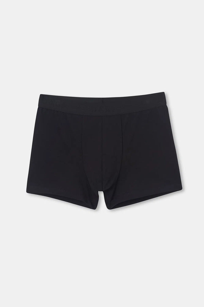 Siyah D-Men Compact Penye Spor Form Boxer