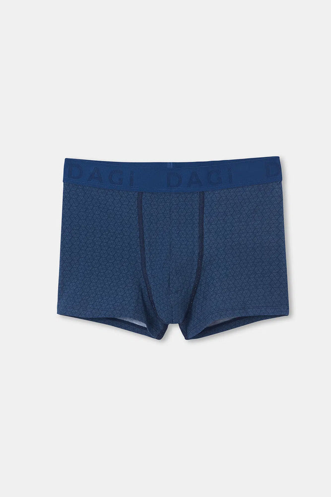Indigo D-Men Desenli Compact Penye Boxer