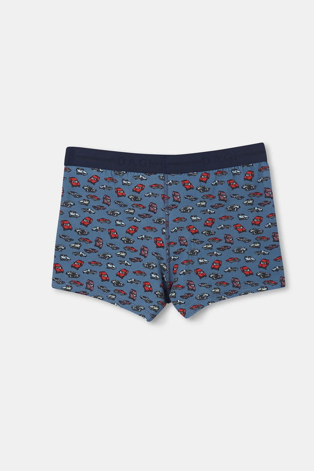 Yeşil D-Men Desenli Compact Penye Boxer