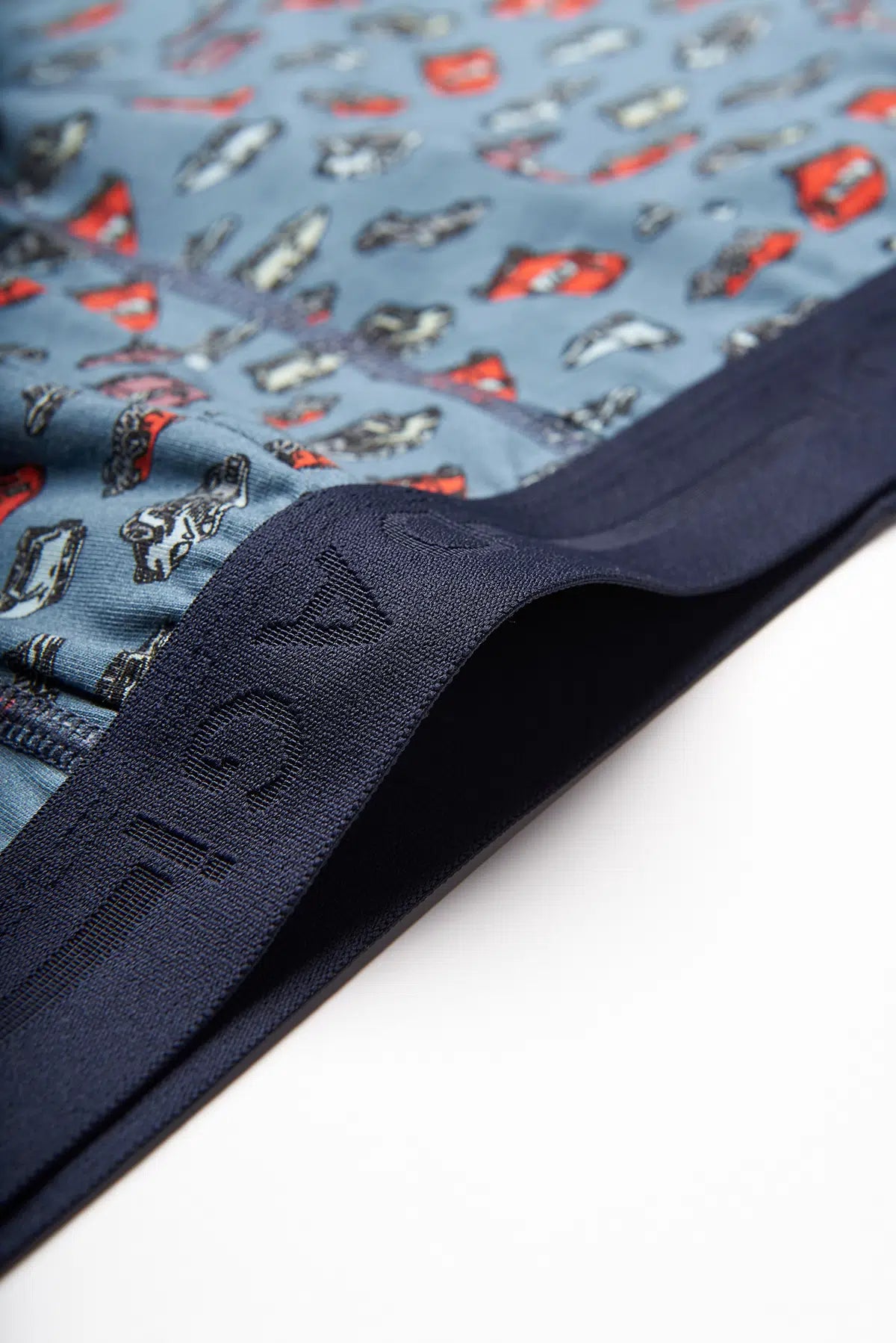 Yeşil D-Men Desenli Compact Penye Boxer