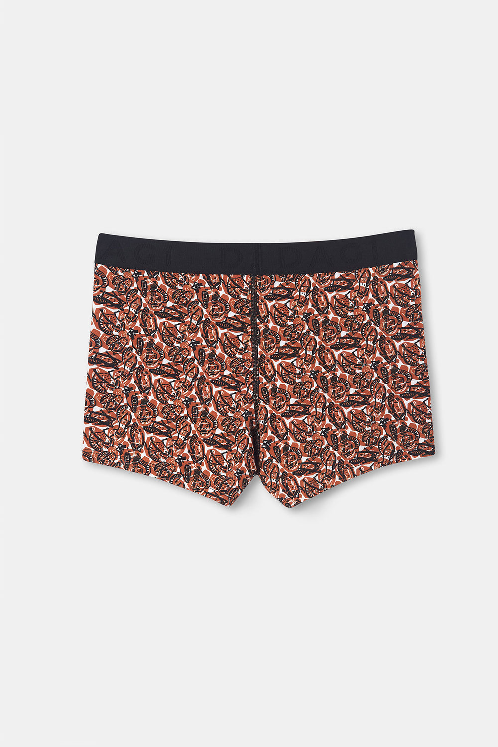 Hardal D-Men Desenli Compact Penye Boxer