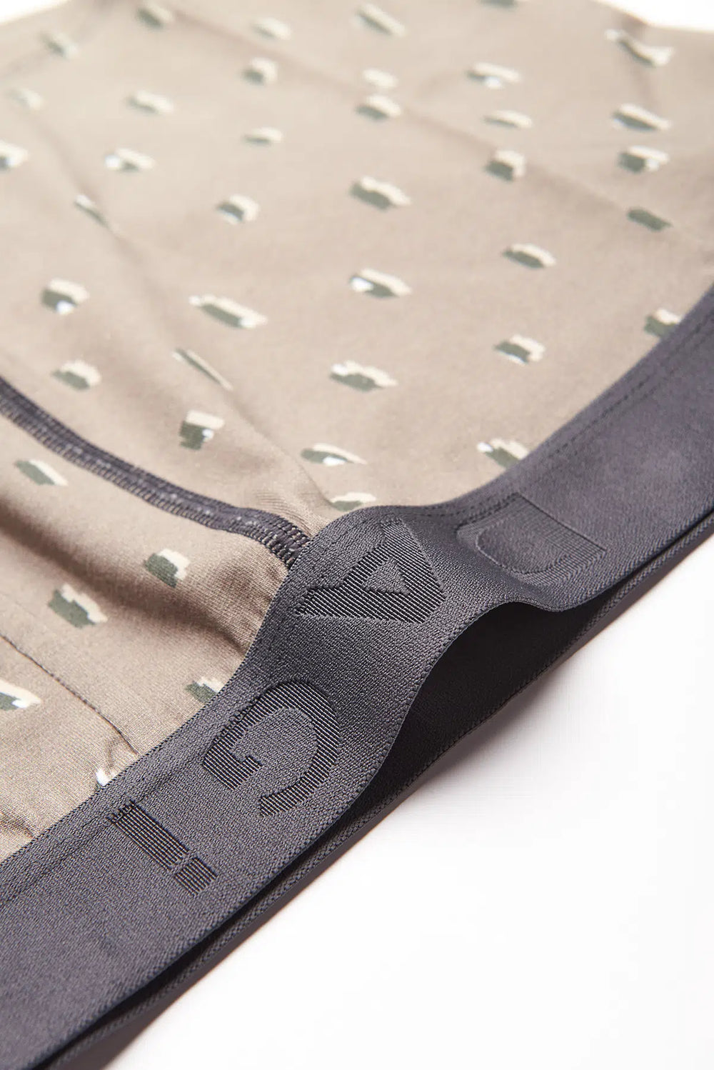 Haki D-Men Desenli Compact Penye Boxer