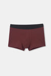 Bordo D-Men Compact Penye Boxer