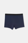 Lacivert D-Men Compact Penye Boxer