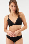Siyah Balensiz Bralet Sütyen
