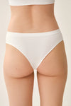 Beyaz Seamless Tanga