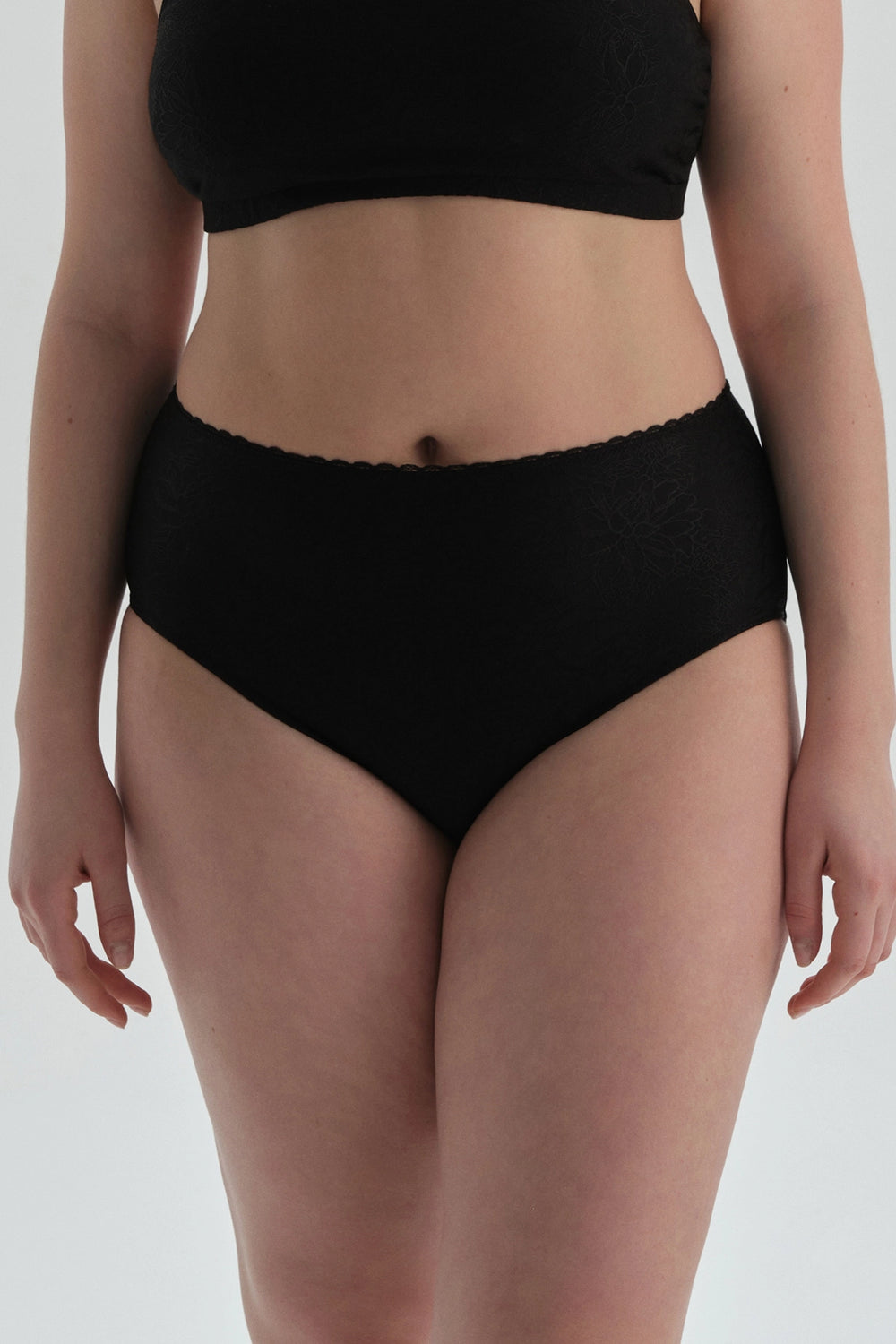 Siyah Desenli Hamile Külot