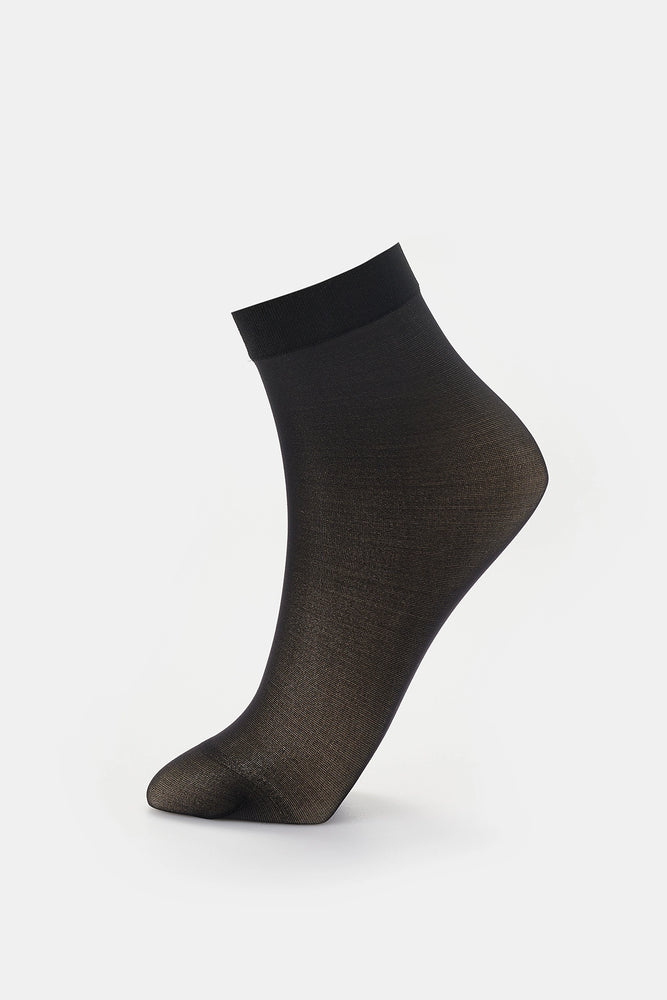 Siyah Soft 20 Soket Çorap