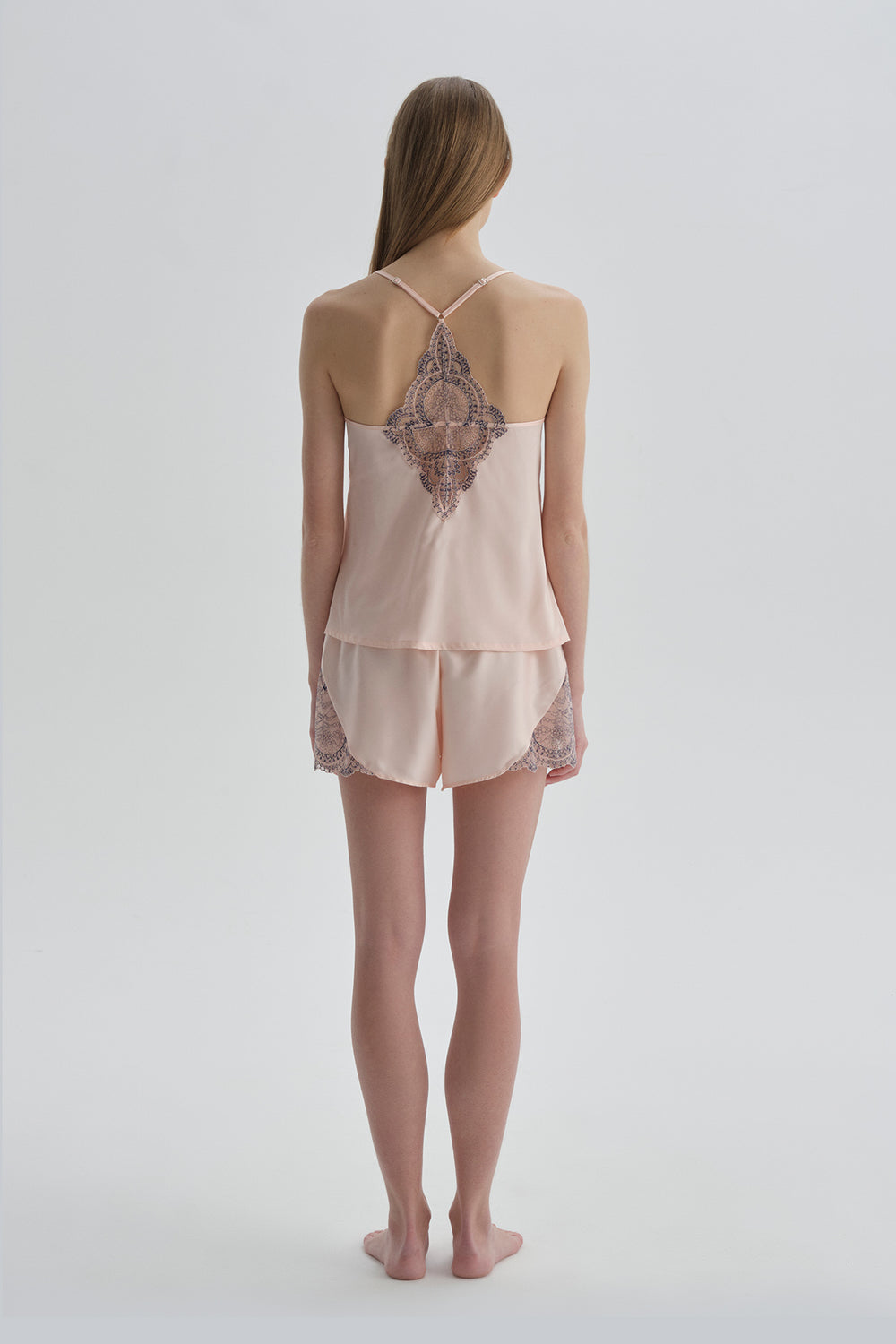 Pembe Camisole PIjama Üstü