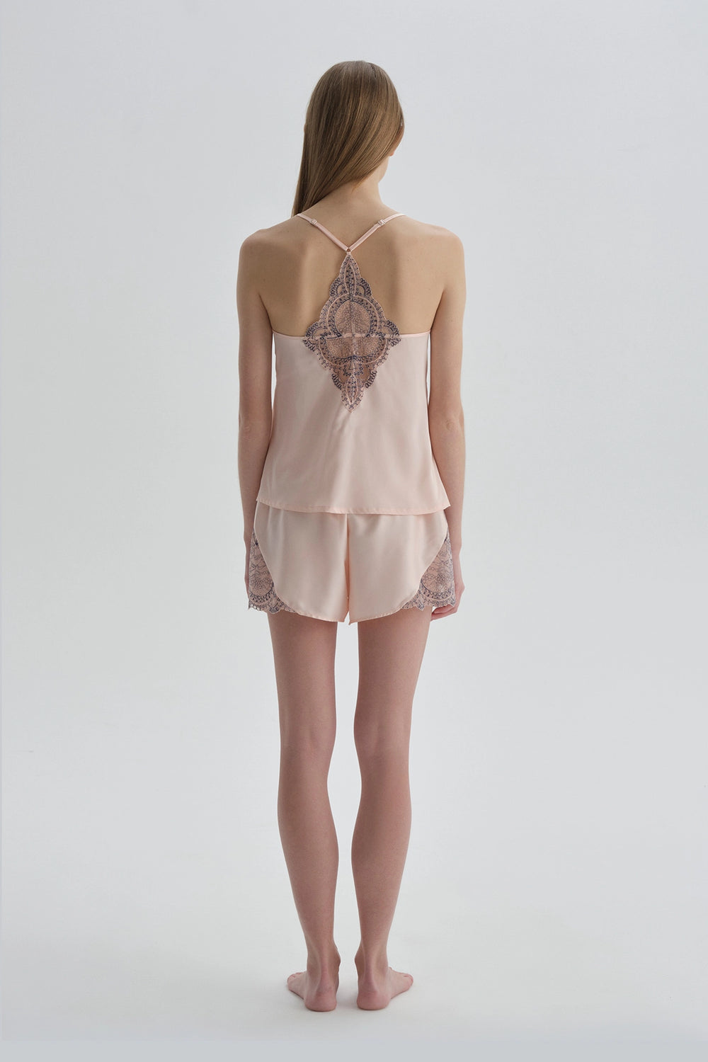 Pembe Camisole PIjama Üstü