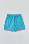 Turkuaz - Somon Micro Kısa Magıc Şort ( Balık Des. )