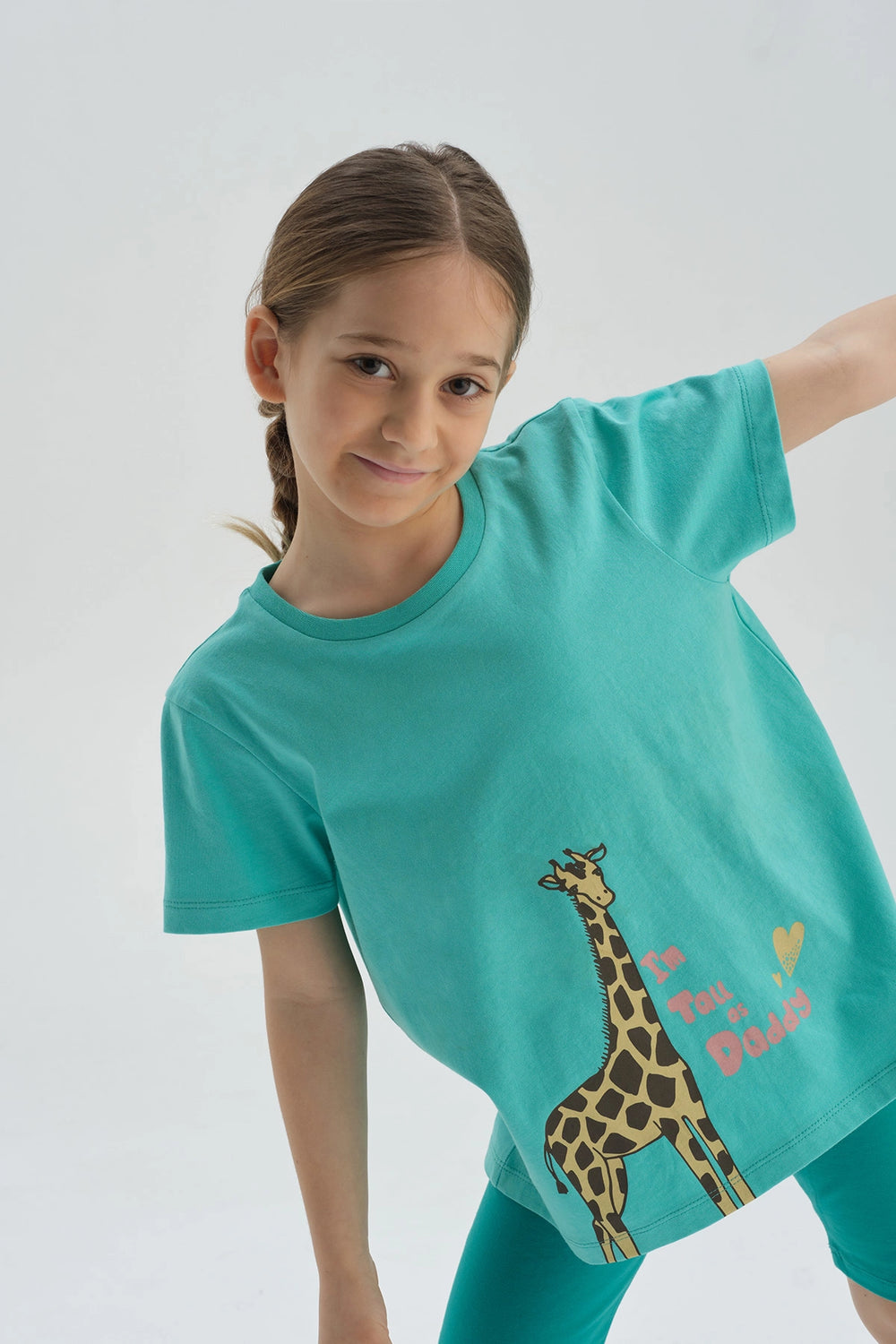 Yeşil Pamuklu T-Shirt