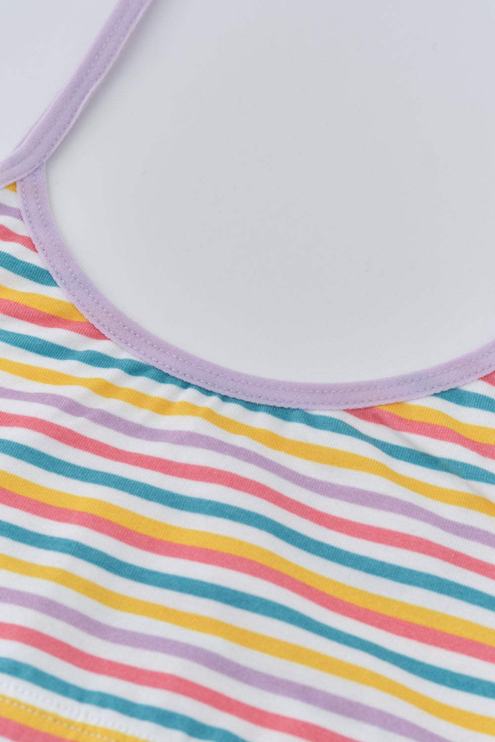 Lila Desenli Kız Çocuk Desenli Büstiyer