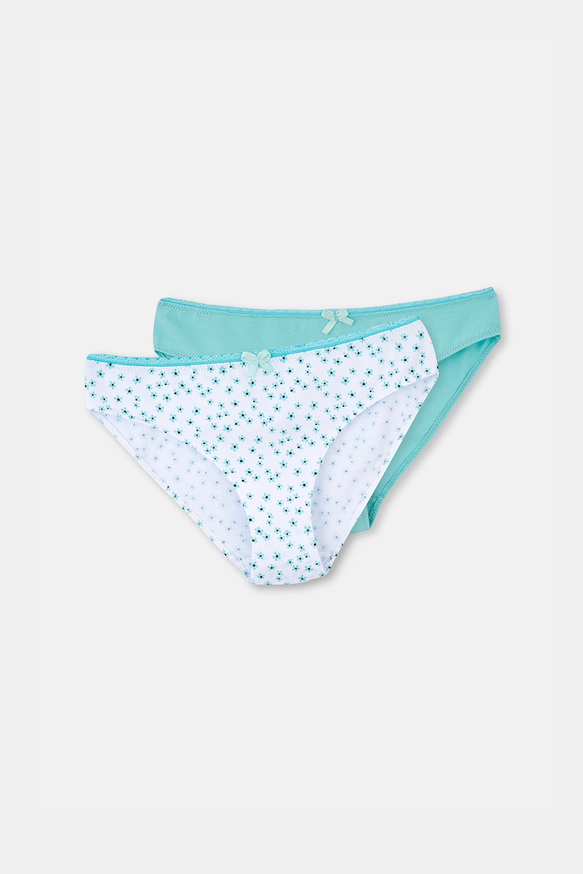 Mint Desenli Desenli 2 Li Slip