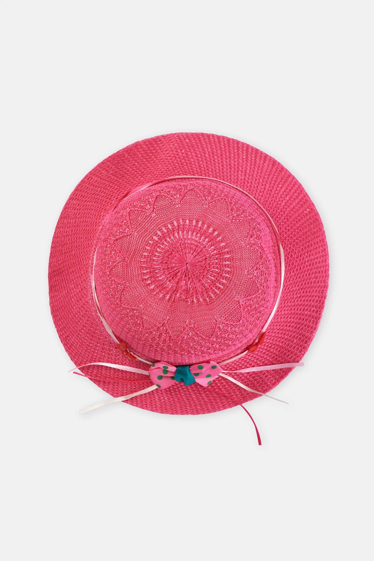 Çilek Çilek Hasır Şapka