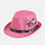 Fuşya Hasır Şapka