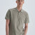 Haki Pamuklu Polo Yaka T-Shirt