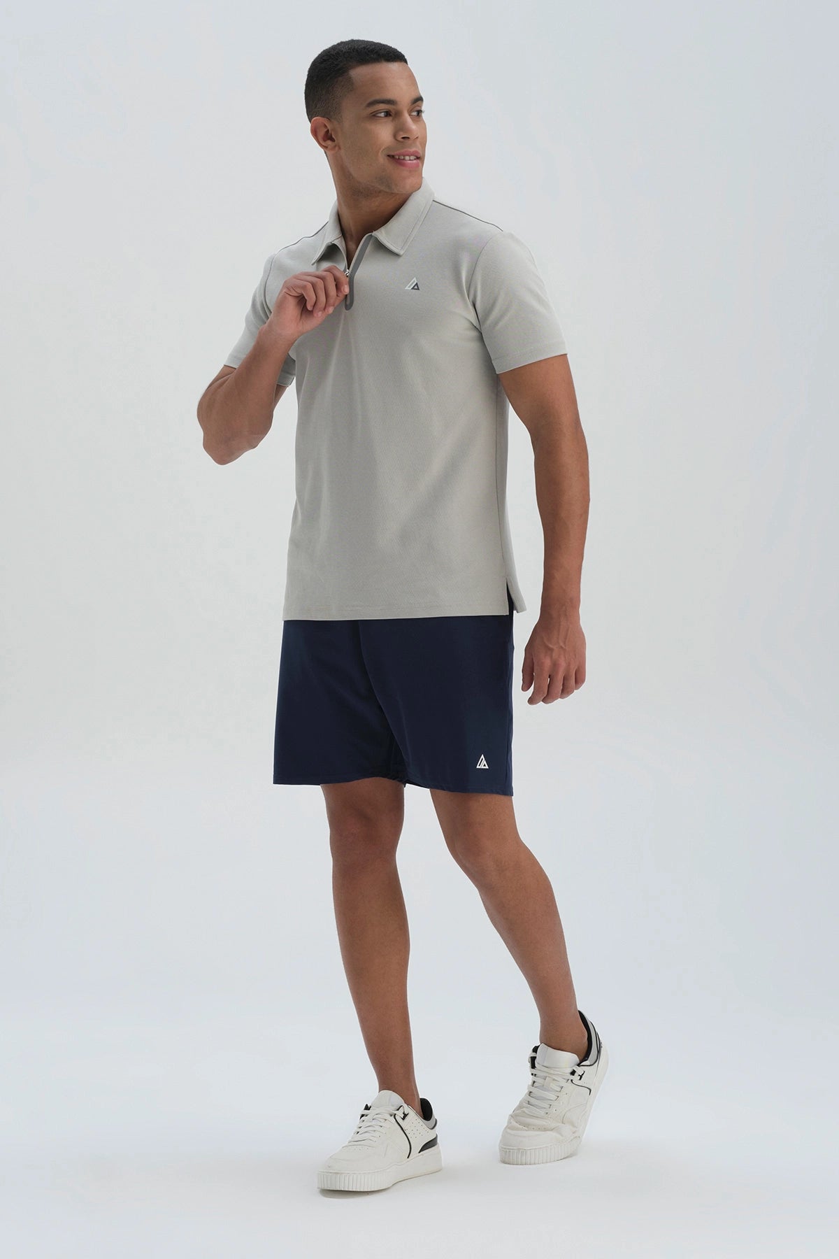 Gri Dagi Active Pamuklu T-Shirt