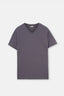 Antrasit Pamuk T-Shirt