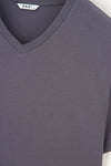 Antrasit Pamuk T-Shirt