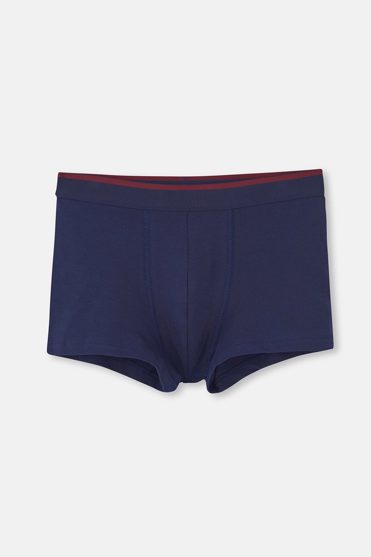 Lacivert Basic Pamuklu Boxer