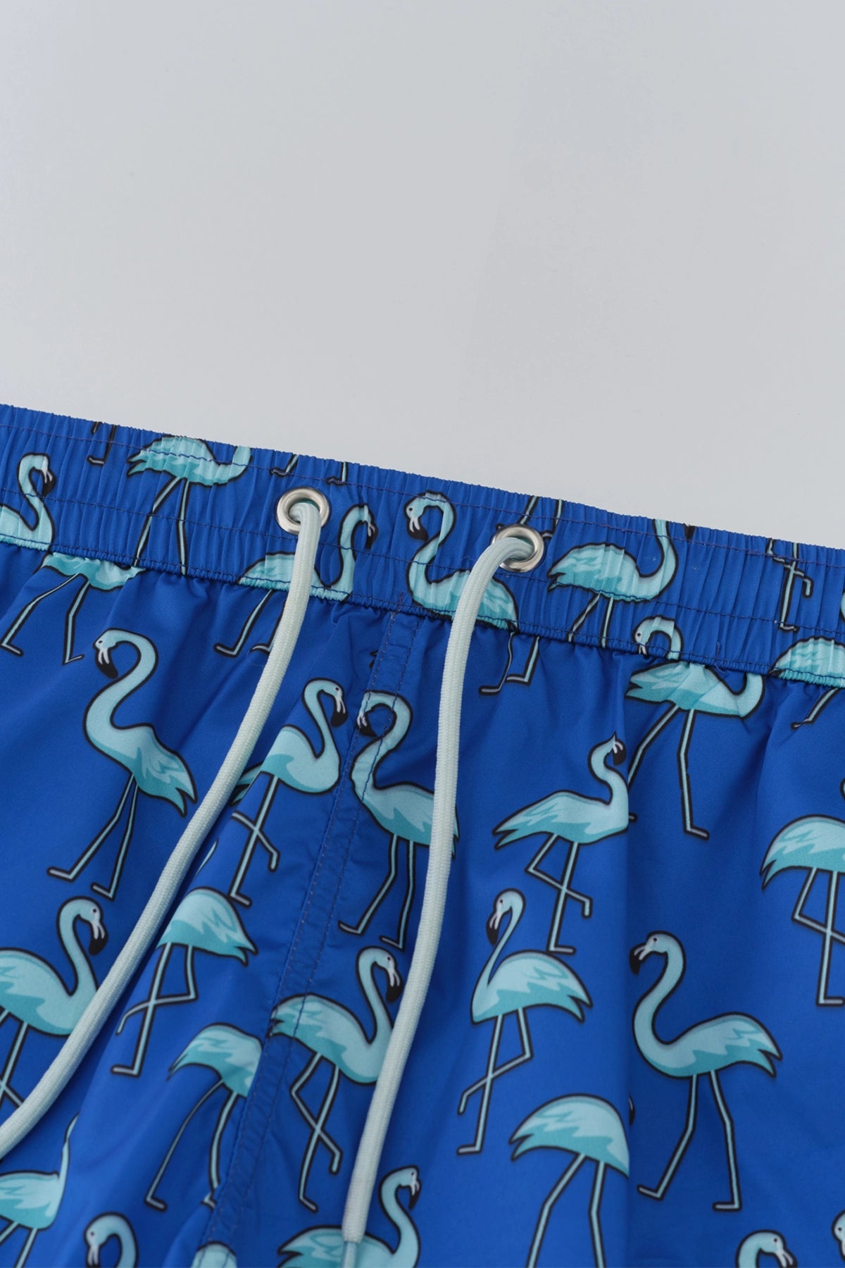 Sax Micro Kısa Flamingo DesenliDeniz Şortu