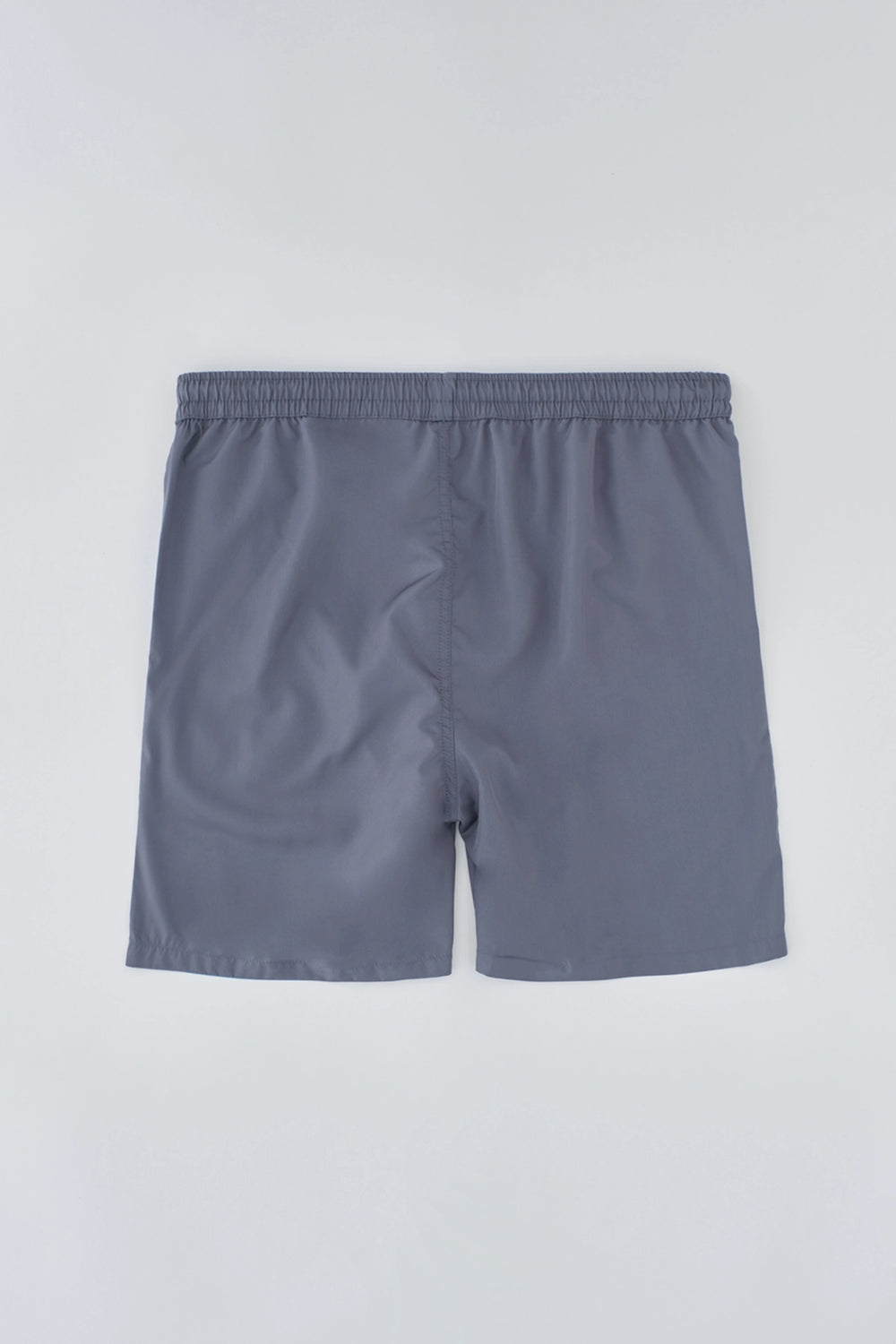 Gri Micro Orta Düz Deniz Şortu