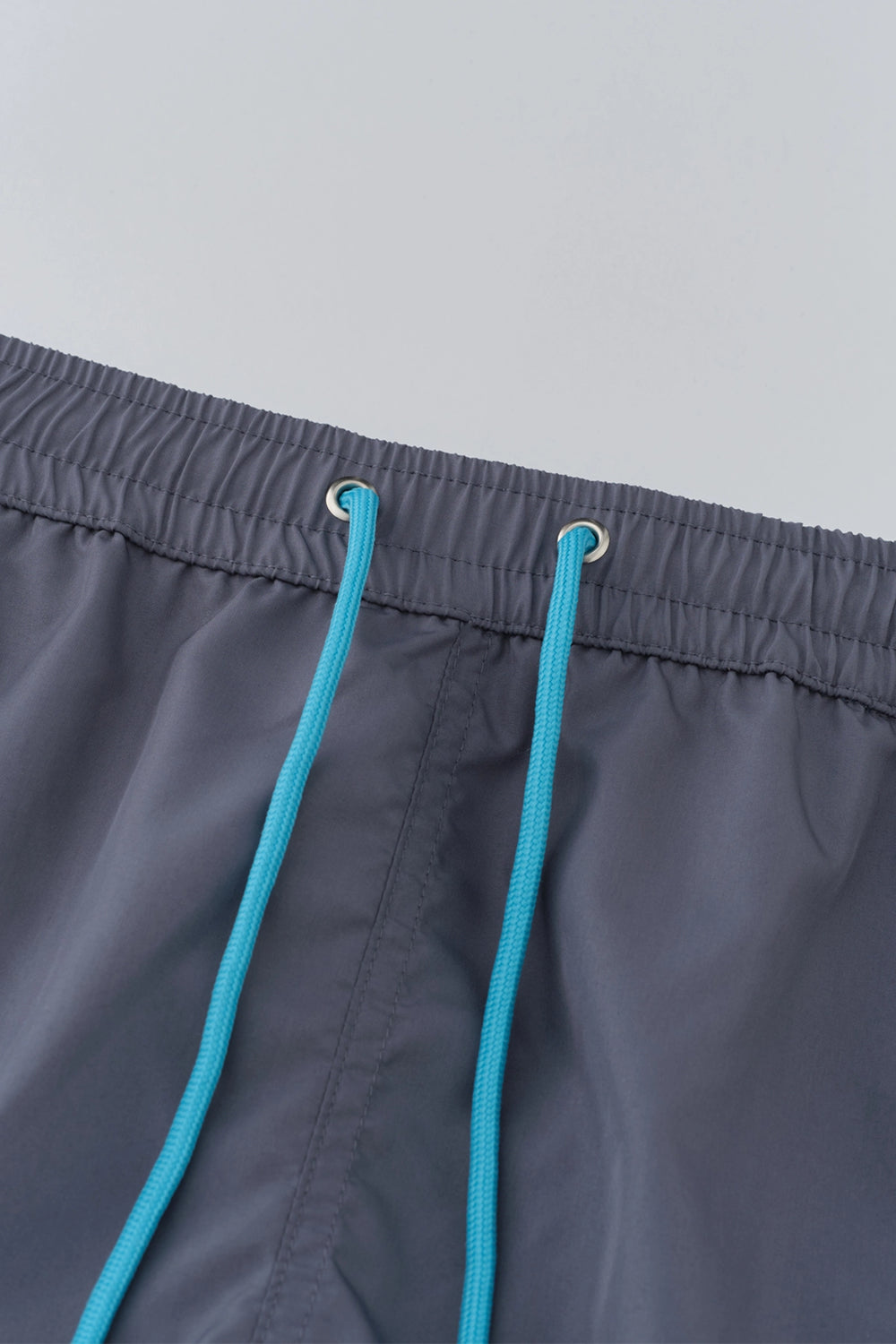 Gri Micro Orta Düz Deniz Şortu