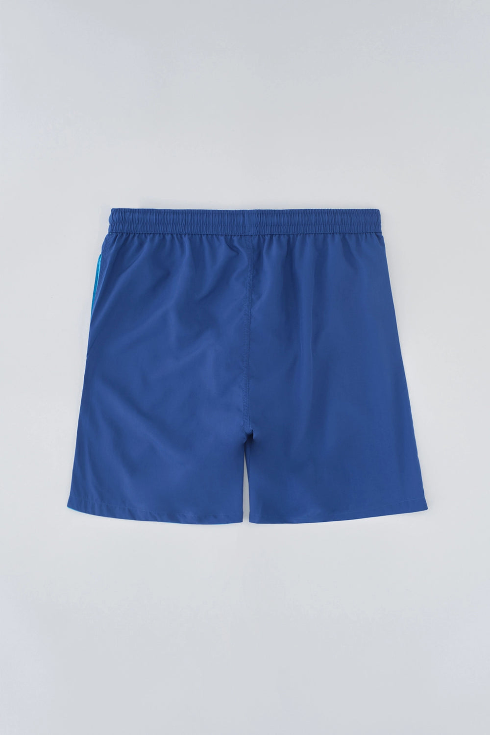 Indigo Micro Orta Düz Deniz Şortu