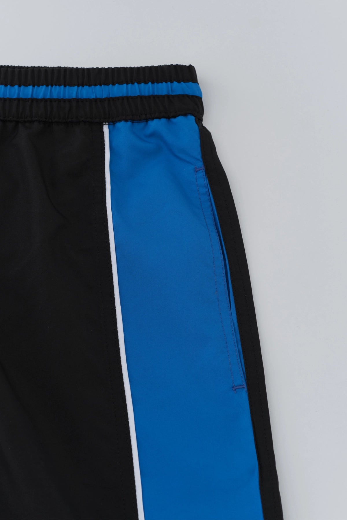 Siyah - Sax Micro Orta Parçalı Şort