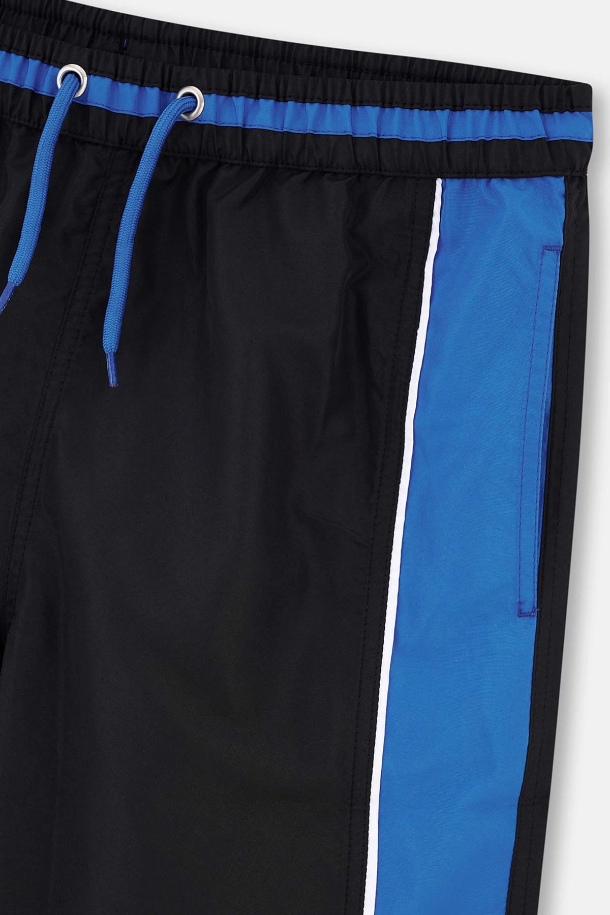 Siyah - Sax Micro Orta Parçalı Şort