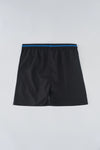 Siyah - Sax Micro Orta Parçalı Şort