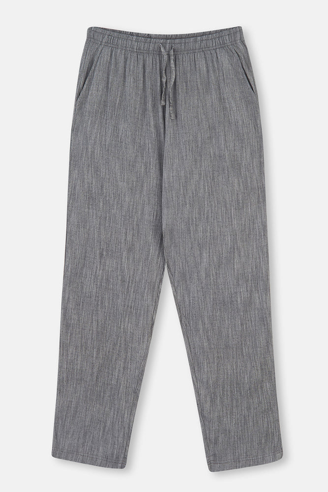 Gri Pamuklu Pijama Altı