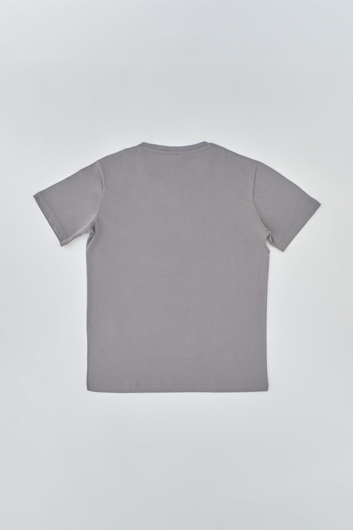 Gri Pamuklu Şort Takım